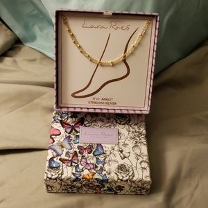 Lara Roes Sterling Anklet